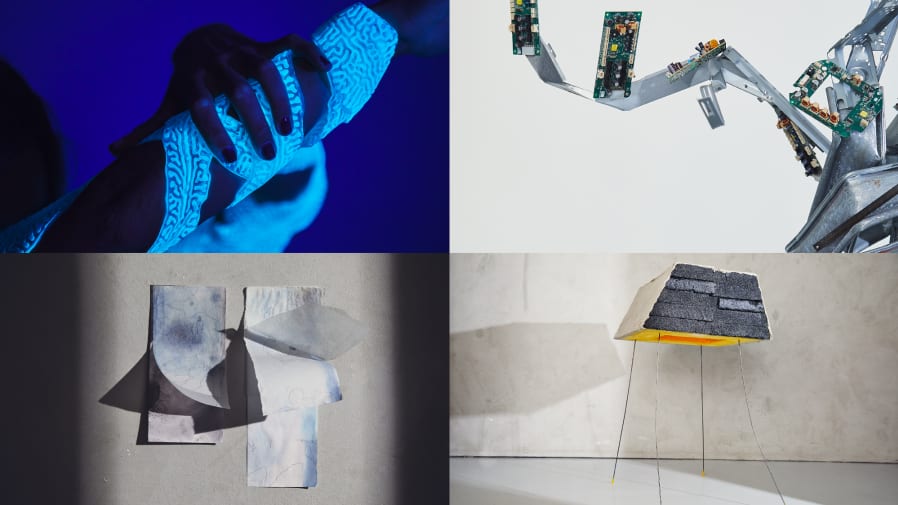 The creative work of 4 postgraduate UAL students