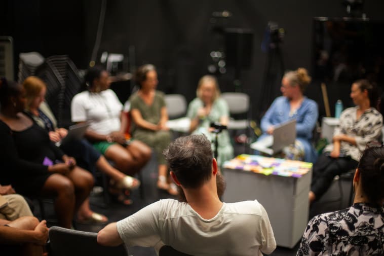 Fellows at an event at CSM