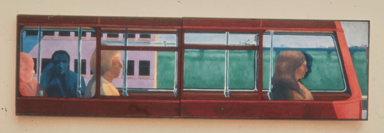 1971 Diploma in Painting Degree Show Slide - 'Peter Robinson'
