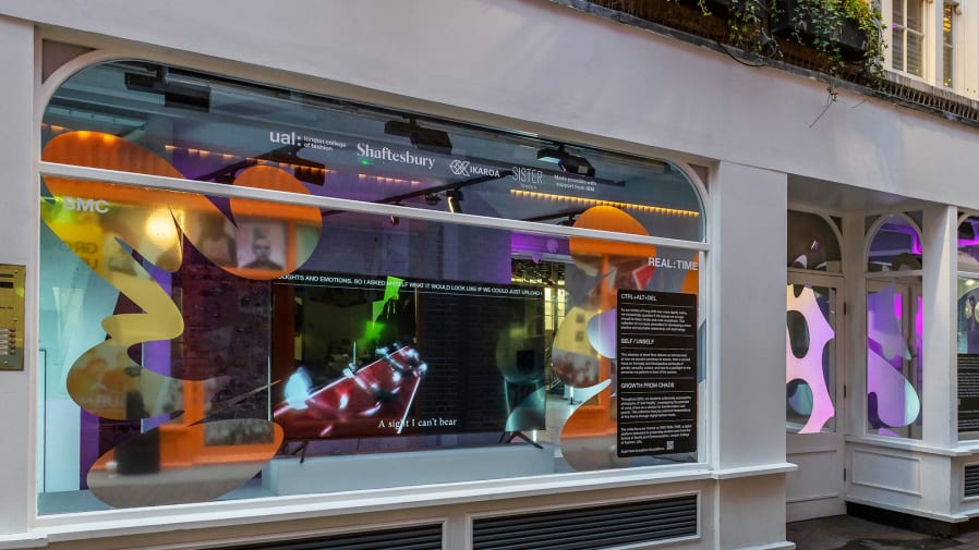 Window display in Carnaby Street | Fashion Business School & Shaftesbury