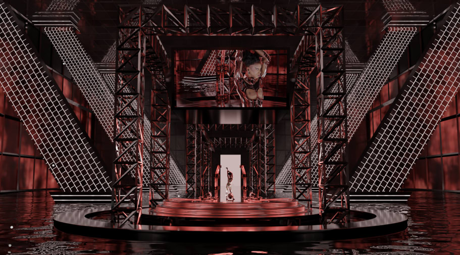 AI generated Digital Avatar Creation for 3D Virtual Fitting