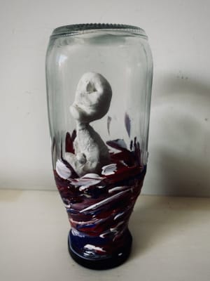 The man in the bottle