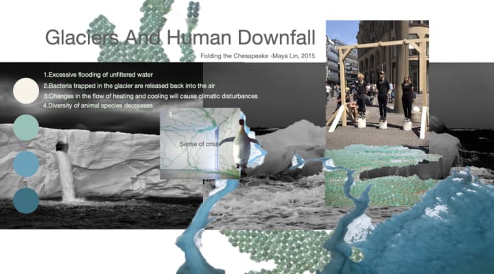 Glaciers And Human Downfall