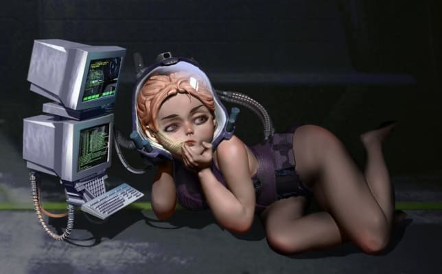 The captive girl