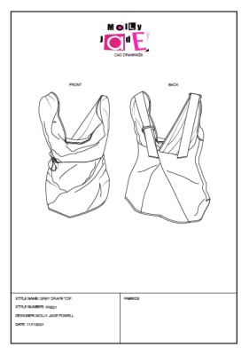 Technical Pack for PRE COLLECTION