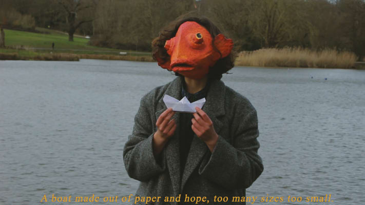 Pondering, reflections on being a fish.