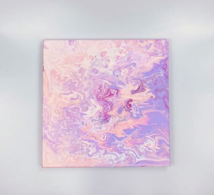 CO2 fluid painting
