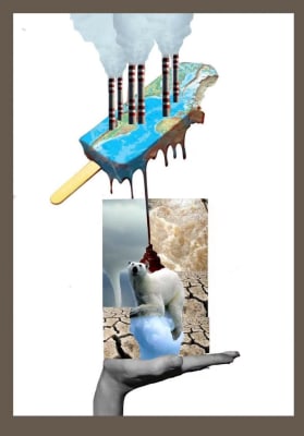 Temperature rise-climate crisis
