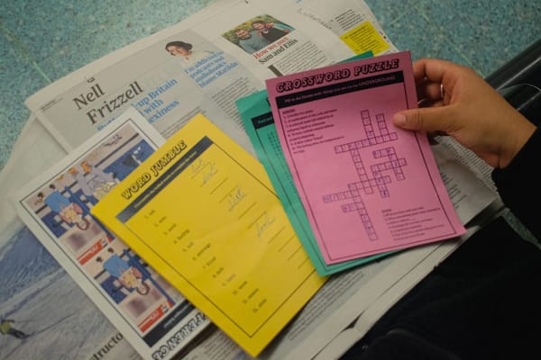 "The London Mustyground" Set of Newspaper Games