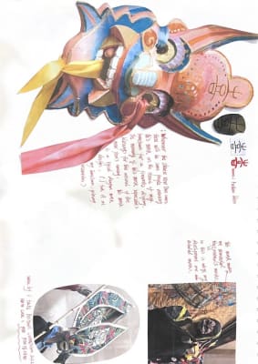 experiment process: mask and festival