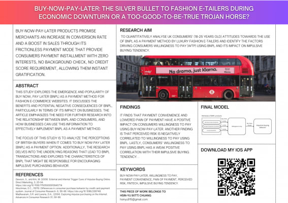 Buy-Now-Pay-Later: The silver bullet to fashion e-tailers during economic downturn or a too-good-to-be-true Trojan horse?