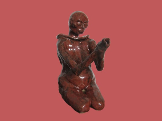 Figurative Teapot in Prayer