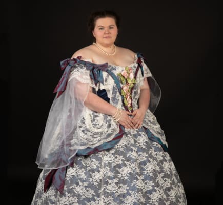 1859 Portrait Recreation - Grand Duchess Alexandra Iosifovna of Russia