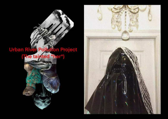 Urban River Pollution Project(The tainted "her")  #ClimateCrisis2024  #Nicolle Oshinowo #Group18