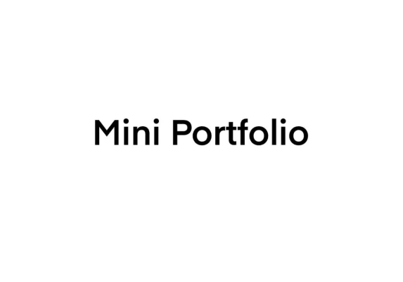 Mini portfolio- Kexin ZHENG