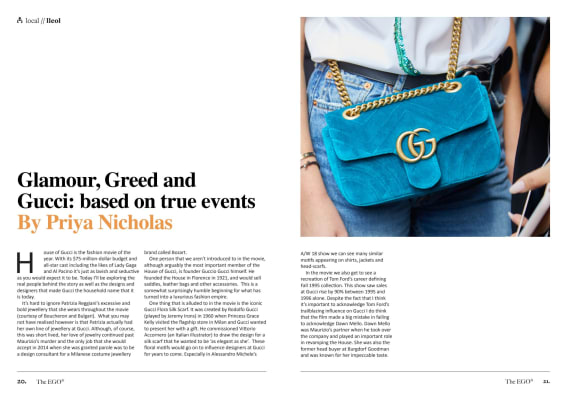 EGO magazine, January '22 Edition.