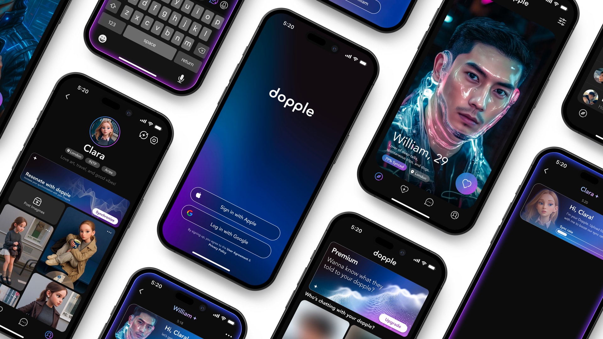 Dopple: Romance Mediated by AI
