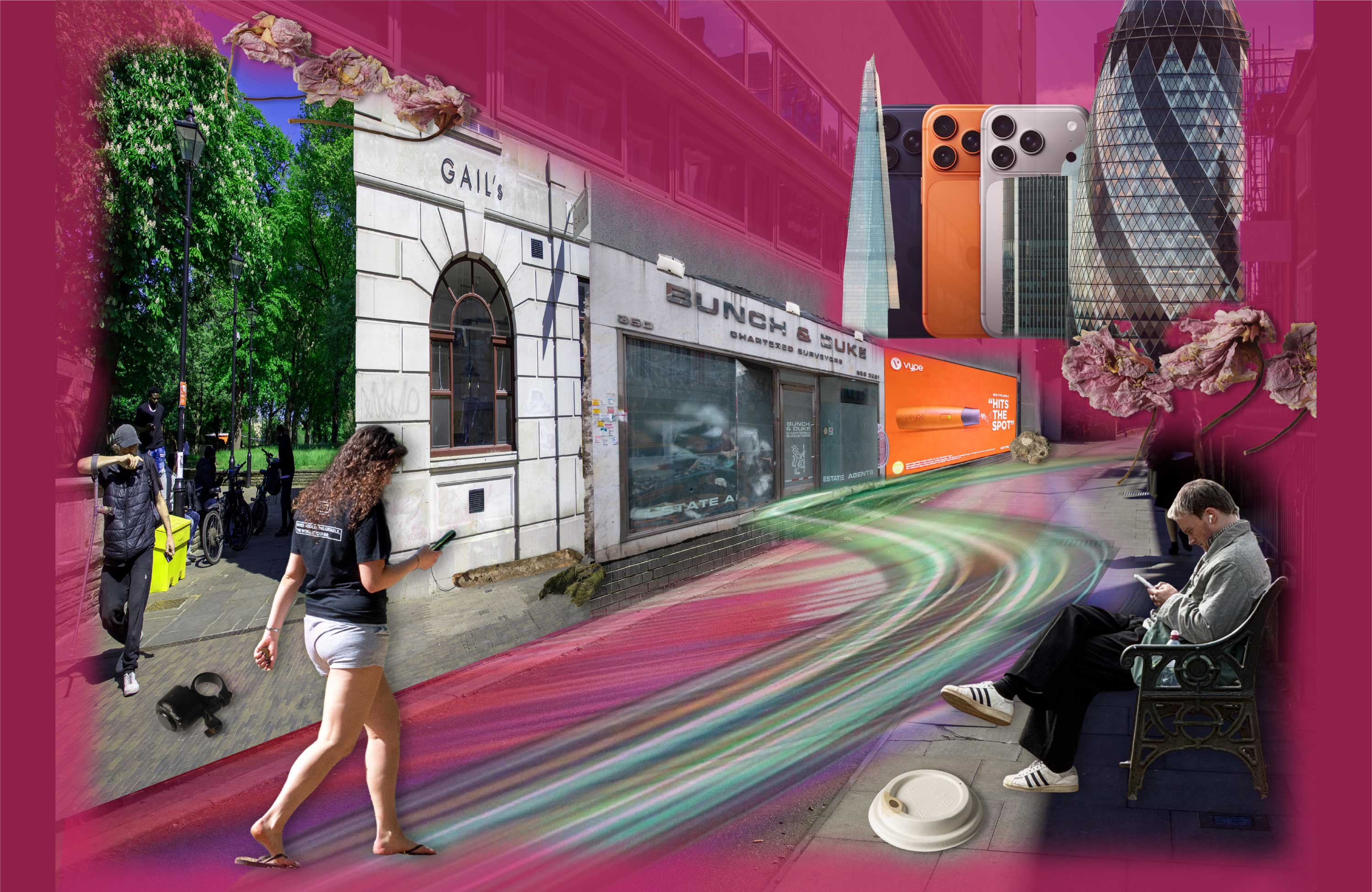 Strategic Friction: Looking Up in the Smartphone City