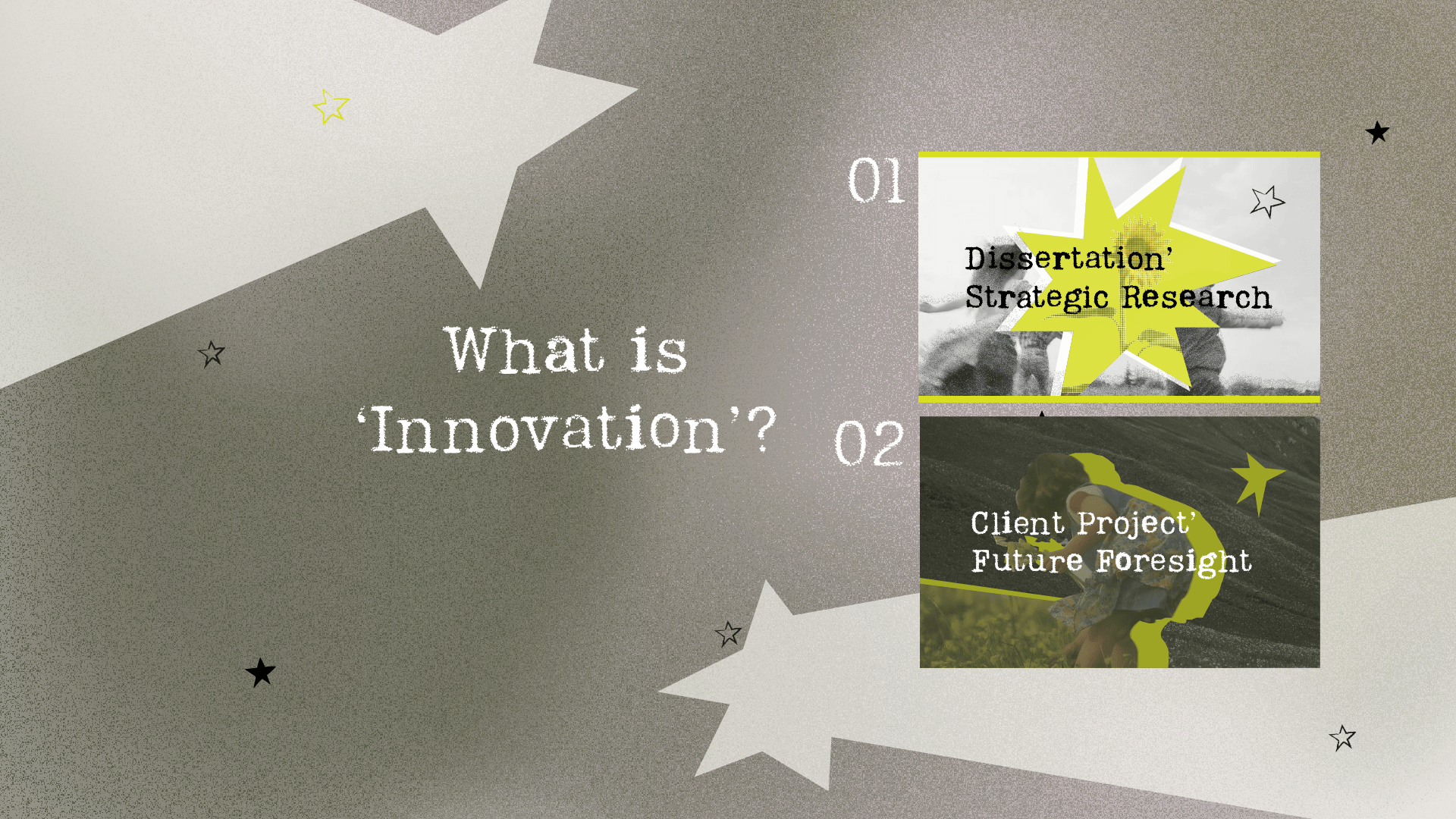 Innovation Through Research, Systems and Futures Thinking