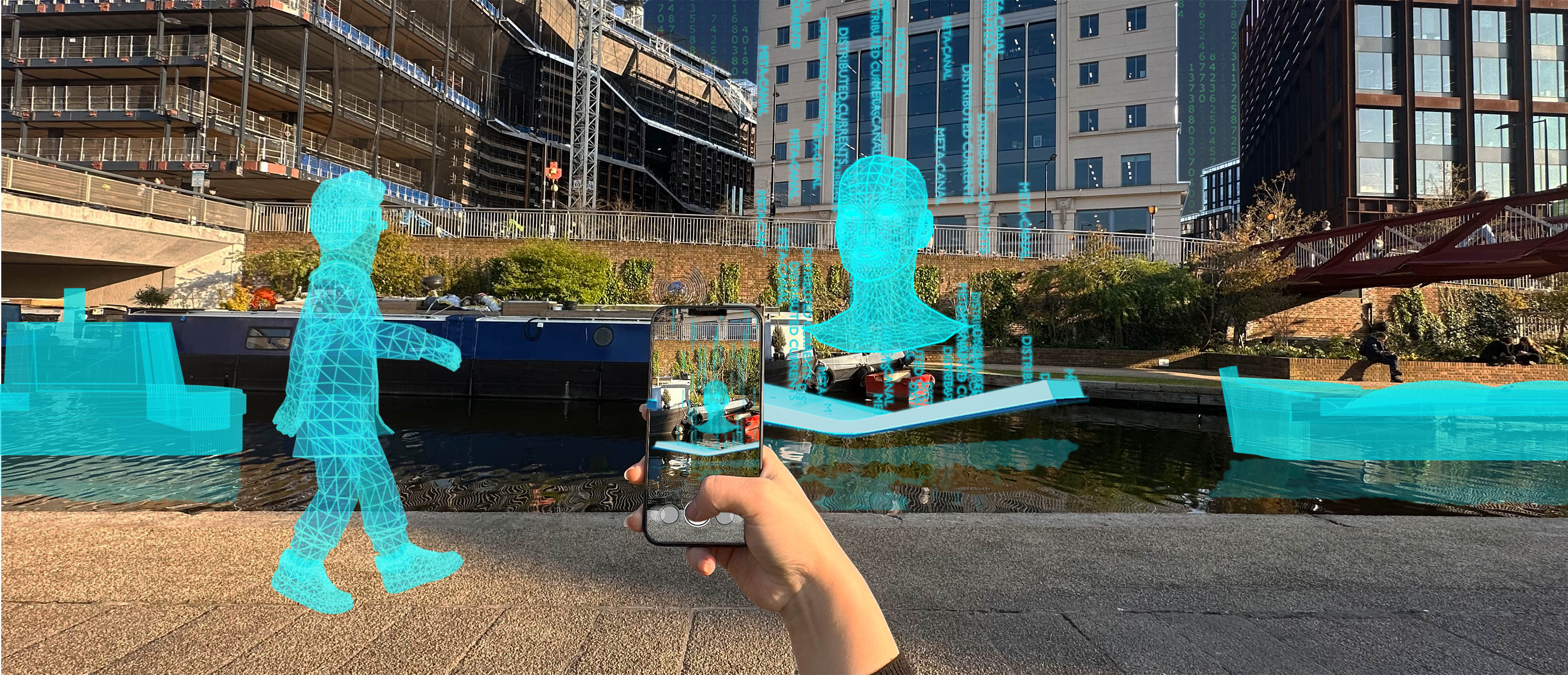 Distributed Currents: an AR Narrative experience