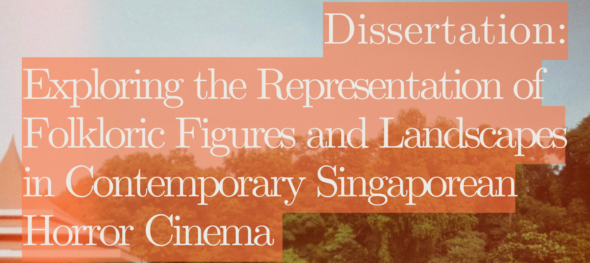 The Pontianak Film and National Identity
