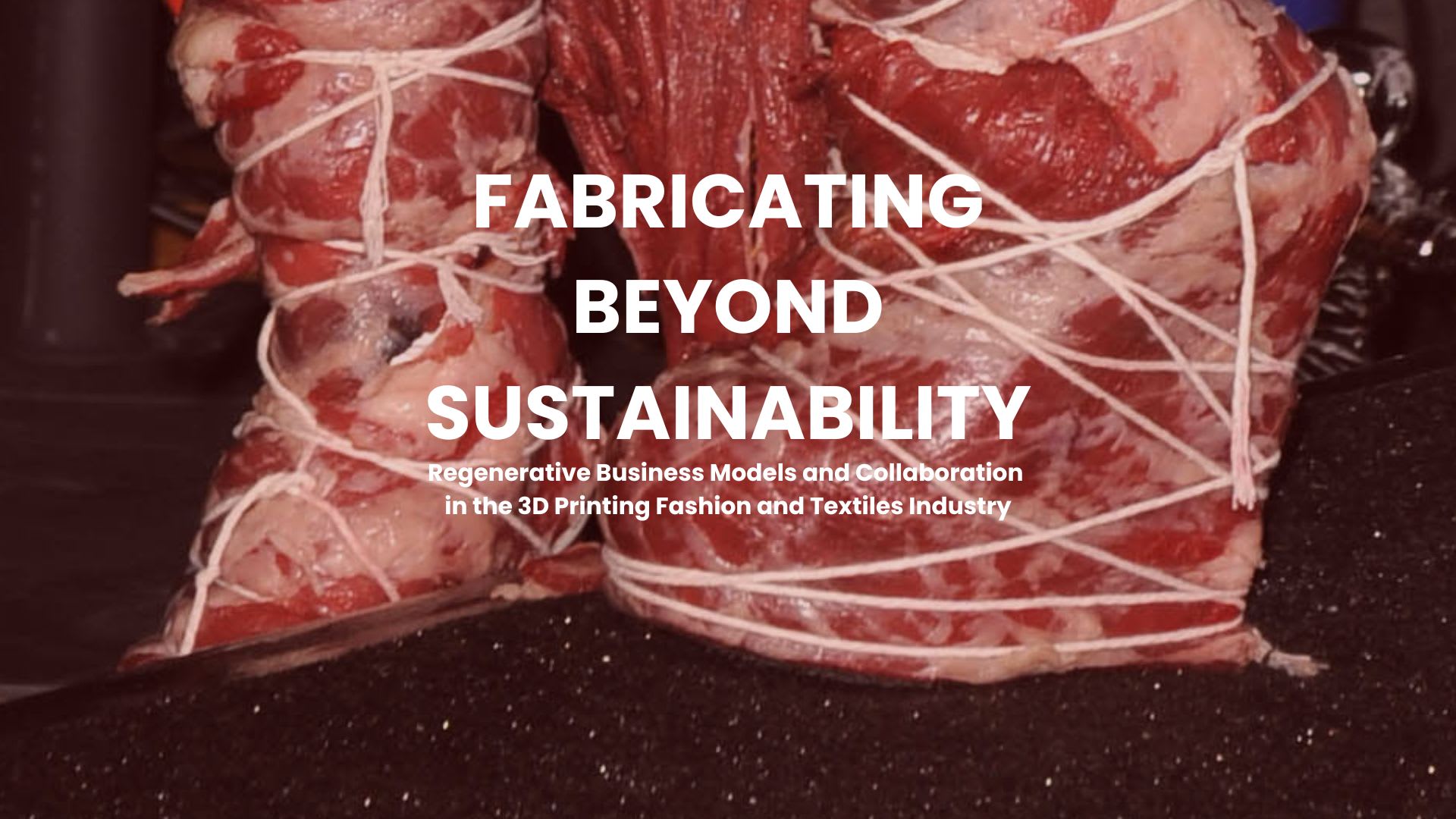Regenerative 3D Printing in Fashion