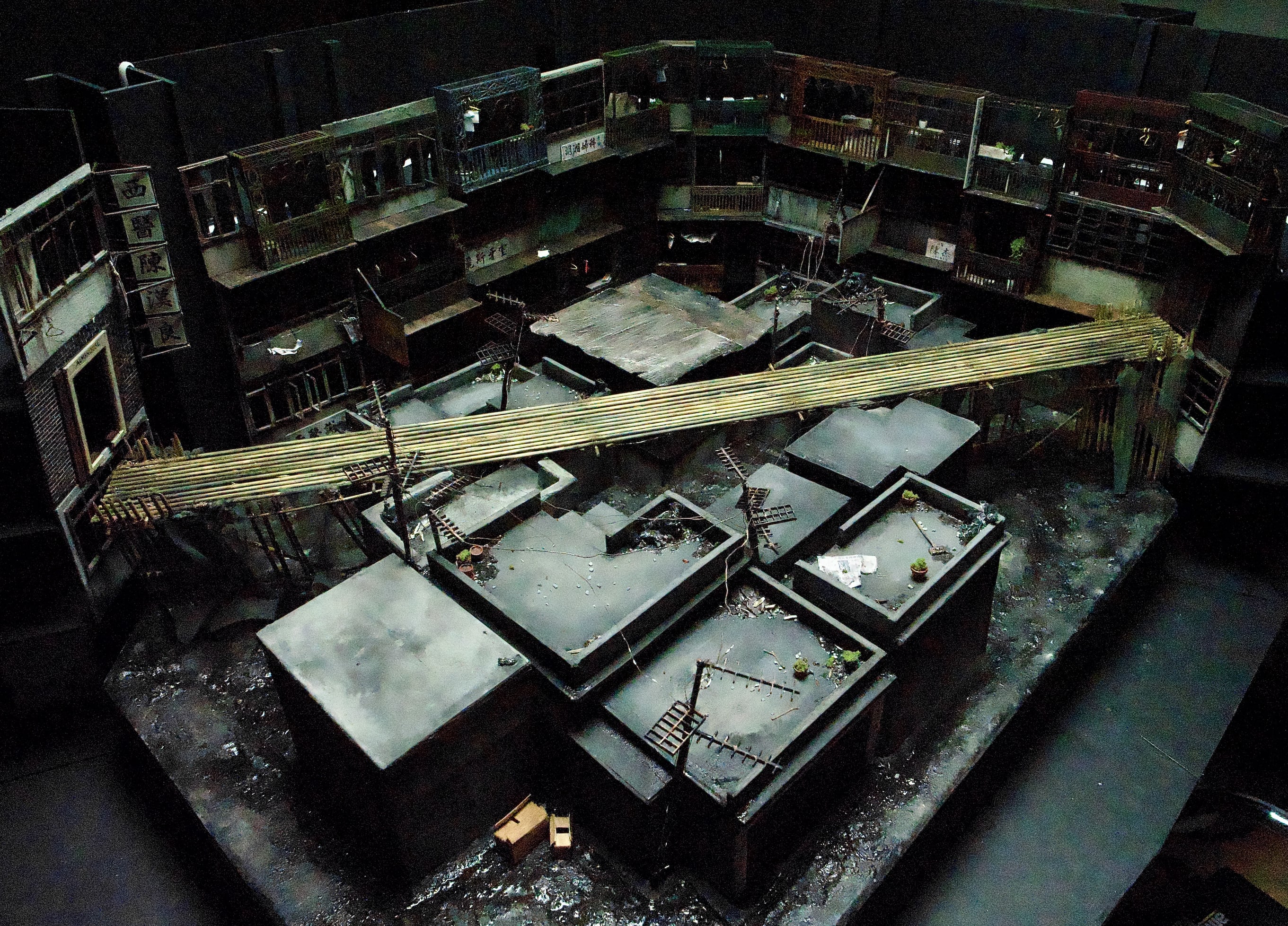 Les Misérables in Kowloon Walled City