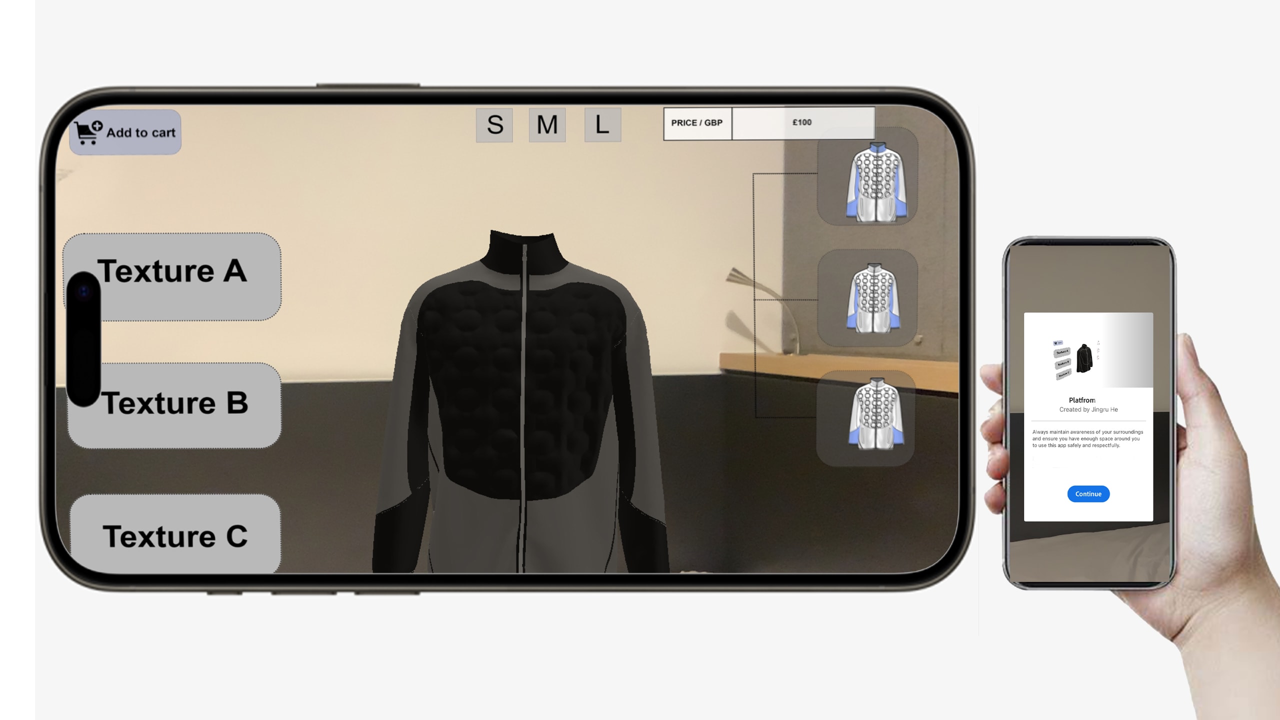 Fashion Industry 4.0: AR Customization System