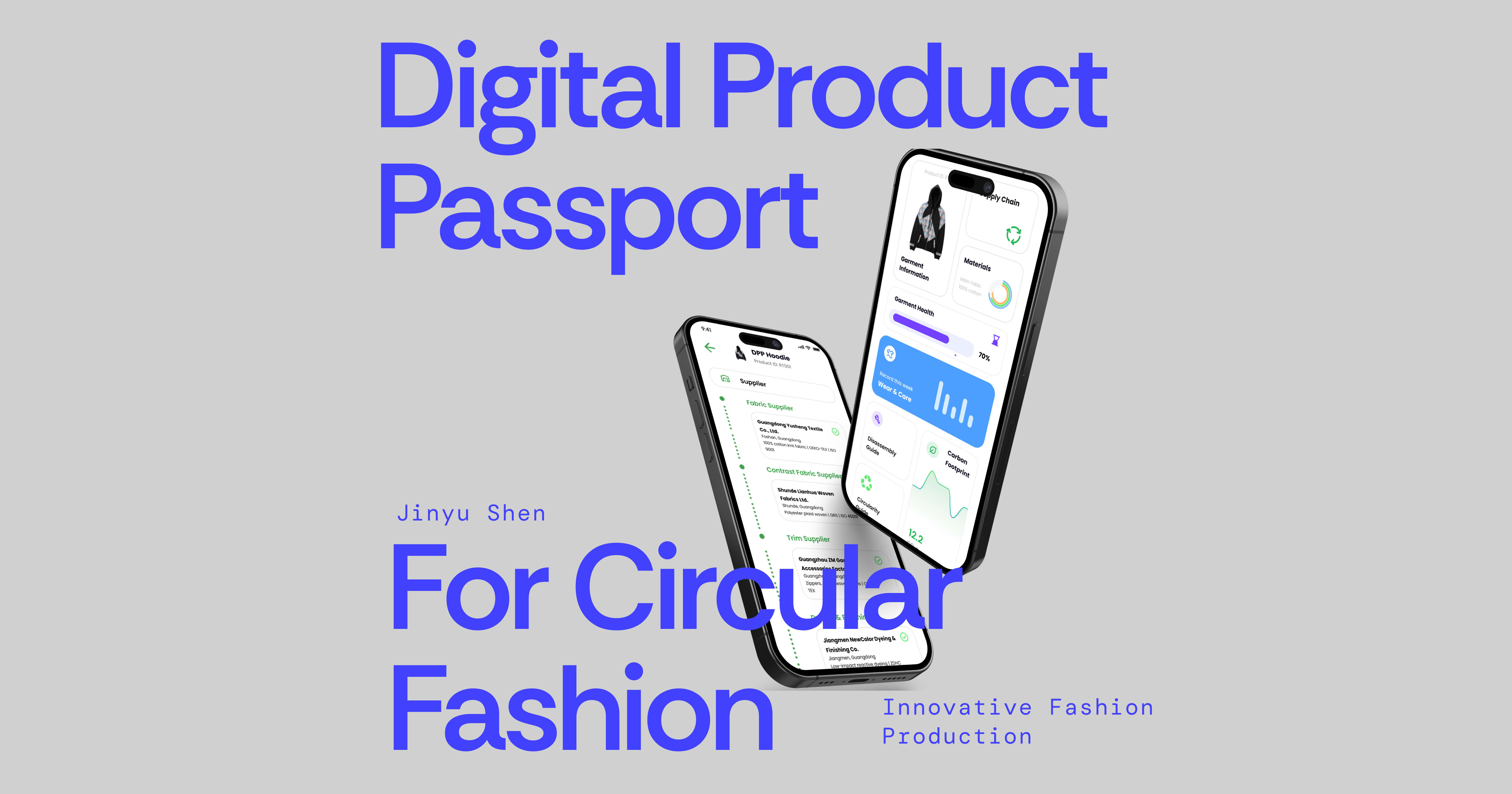 Enhanced Digital Product Passport System Prototype for Circular Fashion