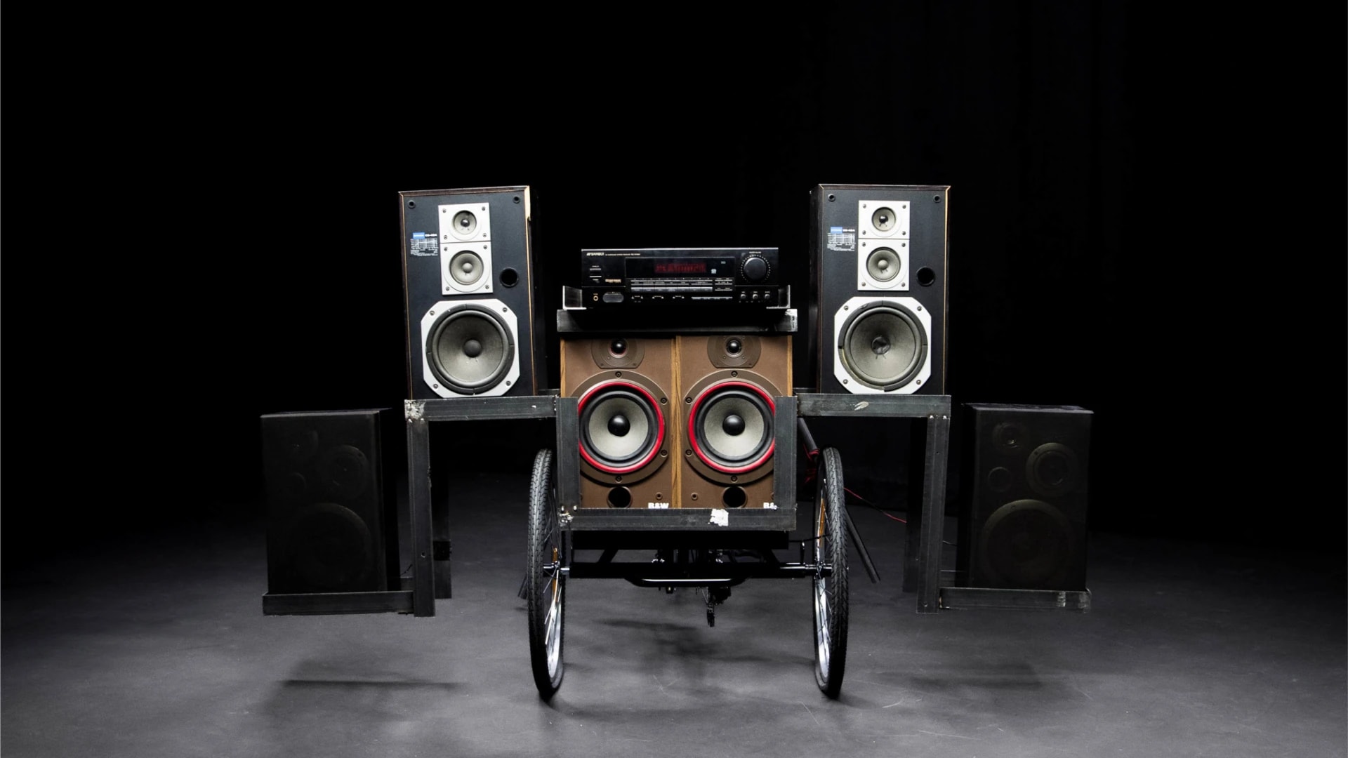 A series of stacked sound technologies