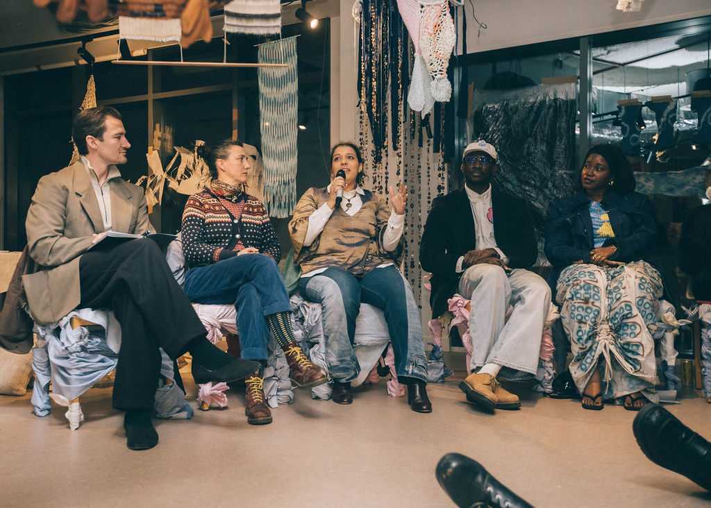 An image of people at an event