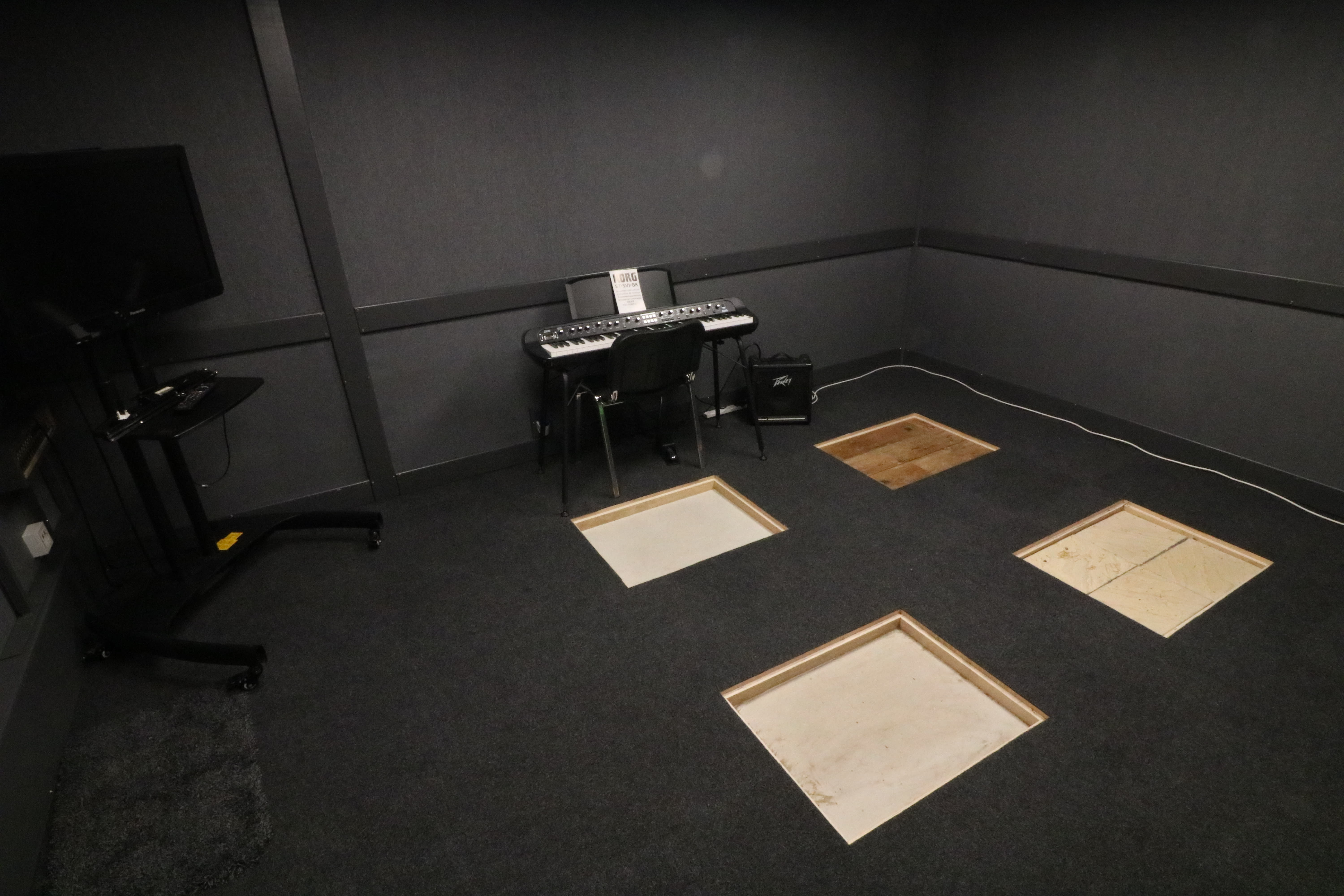 Photograph of a Foley Studio