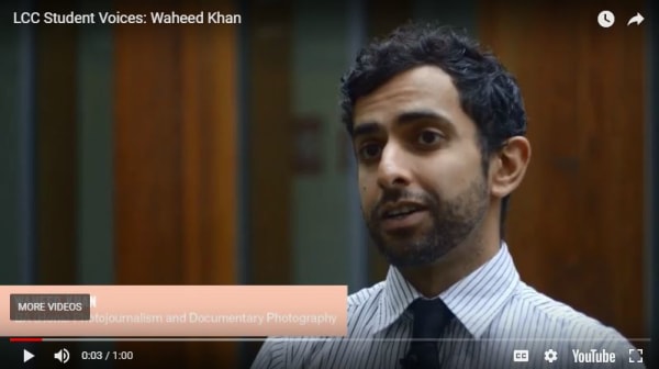 Student Voices: Waheed Khan – BA (Hons) Photojournalism and Documentary Photography