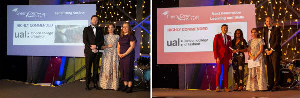 Green Gown Awards 2019: LCF receive 2 Highly Commended Awards
