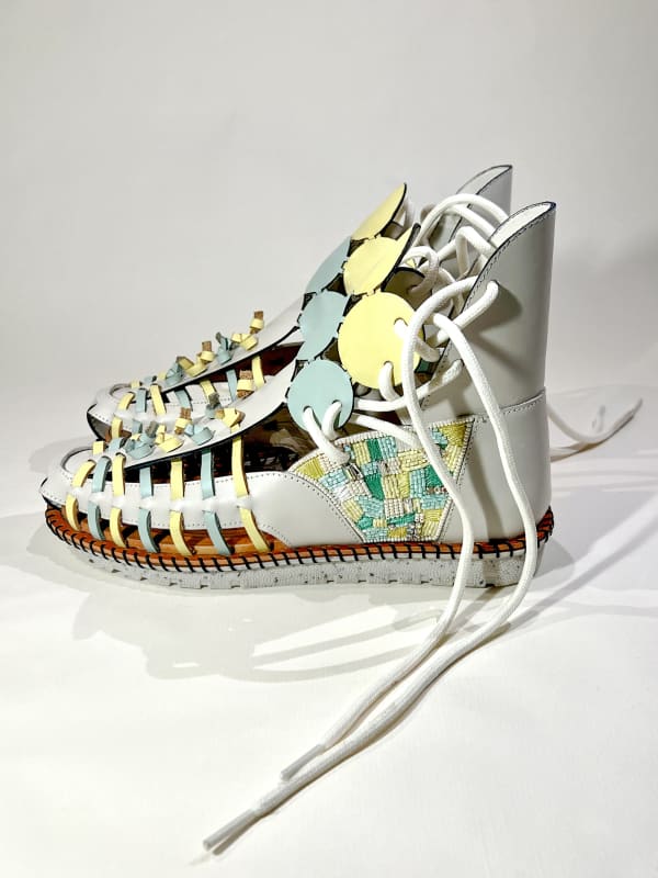 LCF23: Exploring traditional indian craft with MA Footwear student Sahil Doshi
