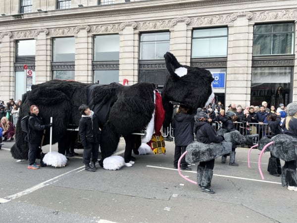 Wimbledon’s BA Technical Arts for Theatre and Performance students take centre stage at London’s New Year’s Day Parade