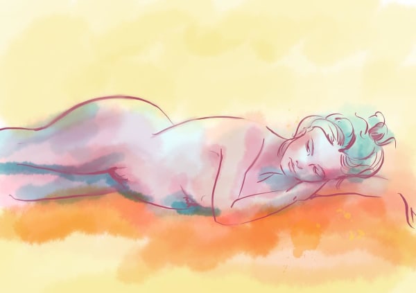 Dani Marsh drawing illustration