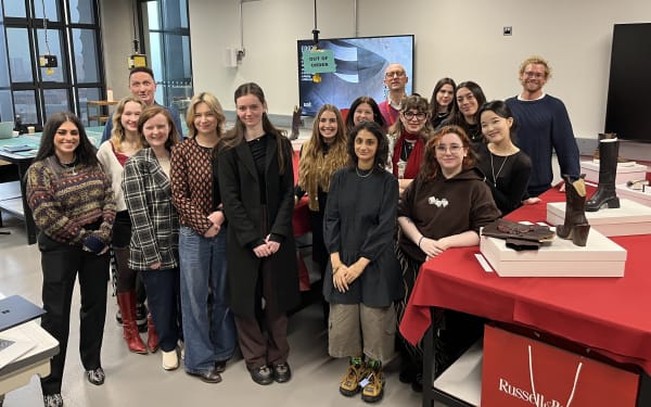 Students and team gathered at LCF at end of project