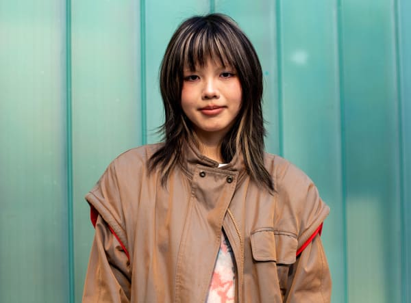 Vivian Liu, 2025 BA (Hons) Fashion Communication: Image and Promotion, Central Saint Martins, UAL | Photograph: Alexandra Kytka-Sharpe