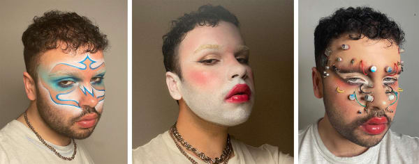 Berny Ferreira 3 makeup looks
