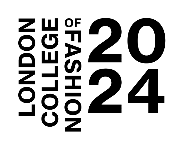 London College of Fashion 2024 written in black text