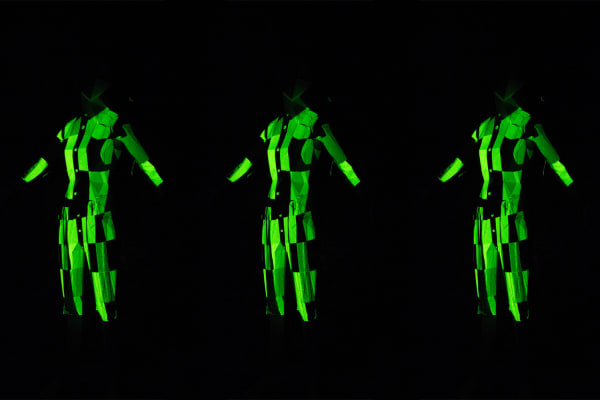 Student work from Fashion Communication Exhibition, Bargehouse Oxo Tower | Photograph: Unai Matteo Lopez