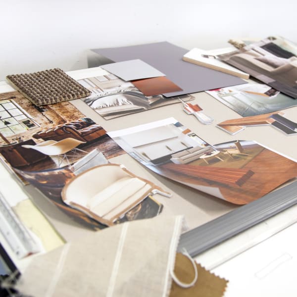 Work produced during an Interior Design short course