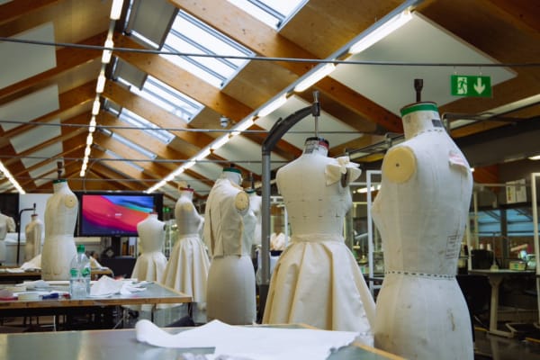 The fashion studios at Central Saint Martins | Photograph: Abdul Mohammed