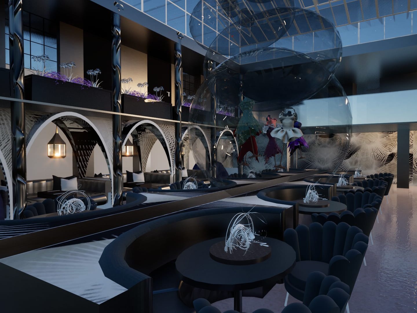 Rendering of a portable soft architecture environment.