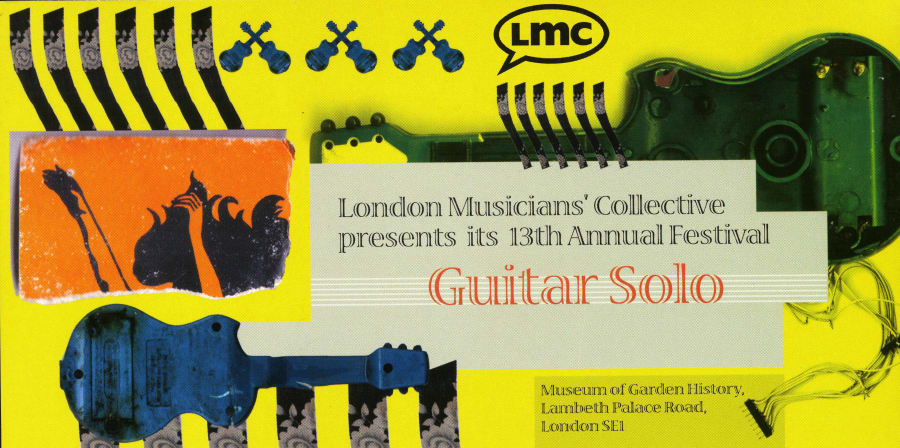Poster for 'Guitar Solo' festival