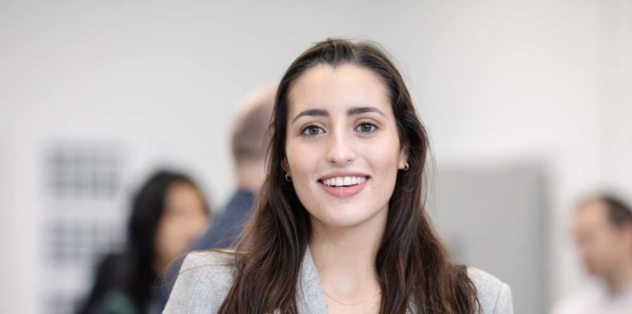 ana, student at end of year show