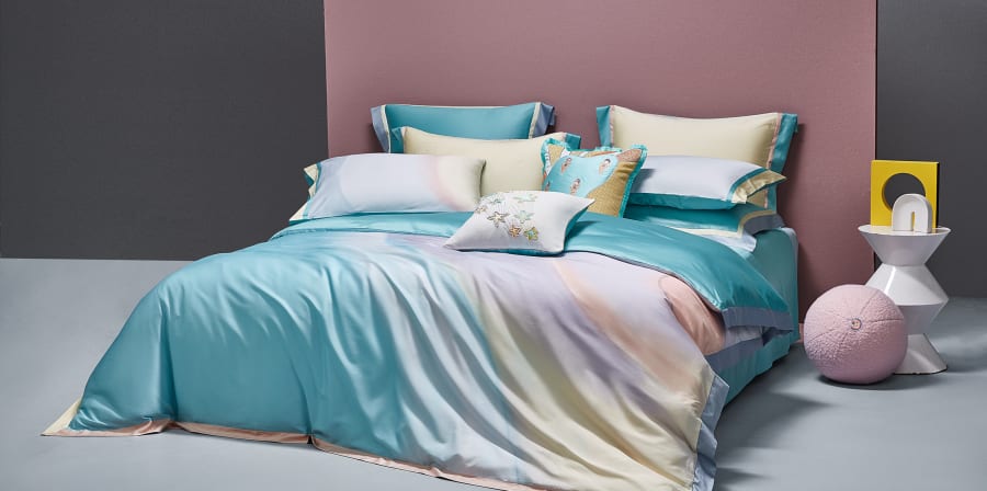 Bedding design by Yiwen Liu for Mendale