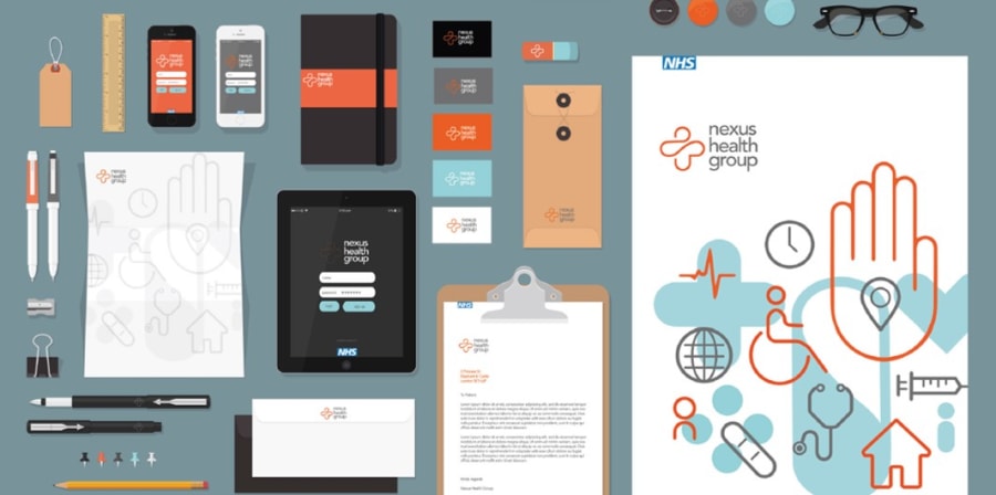 Brand design illustration