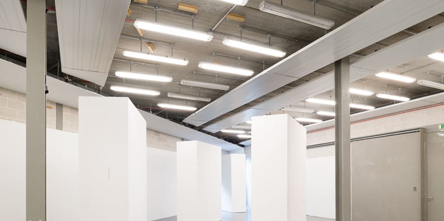 Chelsea Triangle exhibition space.
